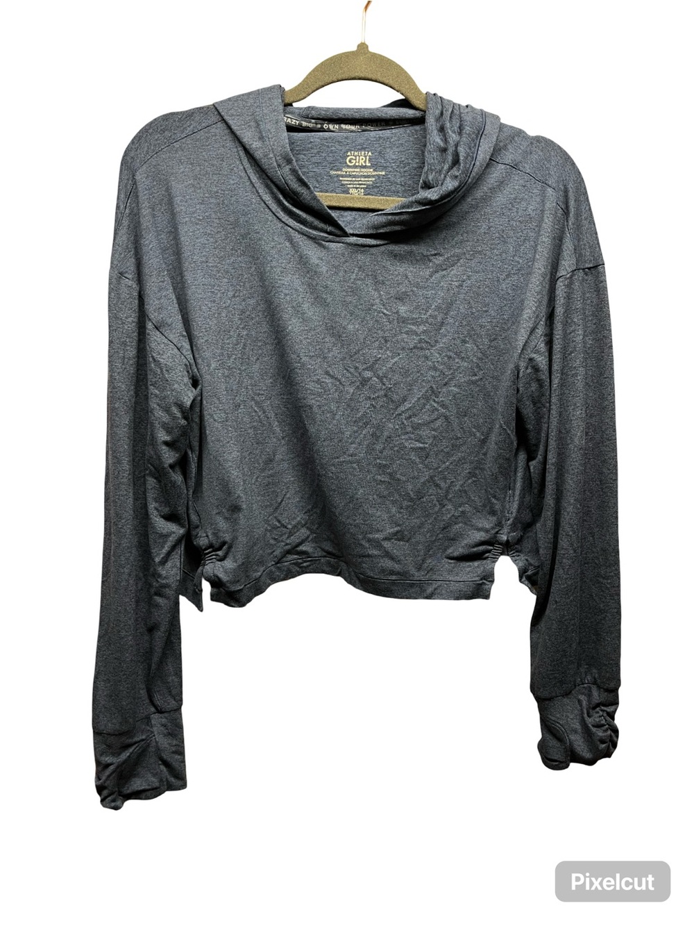 Athleta Girl Downtime Hoodie Gray XXL (16)